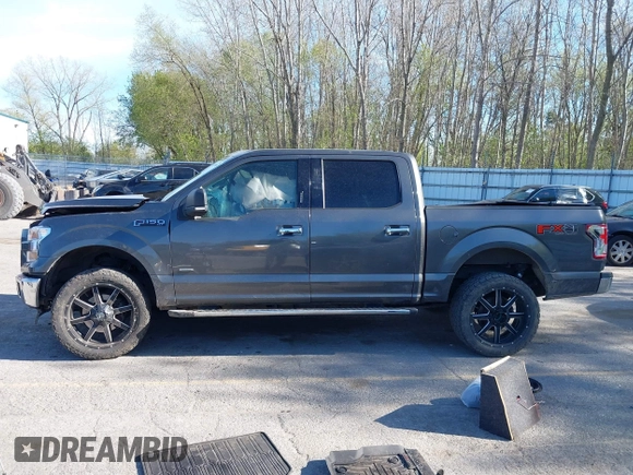 2017 Ford F-150 XL with VIN 1FTEW1EP8HKD06721, listed as a IAAI auction lot 42147188 with Not provided miles and . Bid and sale history available at DreamBid. Image 14.