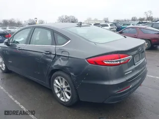 2019 Ford Fusion Hybrid SE with VIN 3FA6P0LU4KR119909, listed as a IAAI auction lot 41571270 with 125,446 mi miles. Bid and sale history available at carsss.com. Image 6.