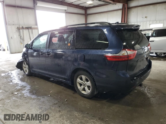 2018 Toyota Sienna LE Auto Access Seat with VIN 5TDKZ3DC9JS919210, listed as a Copart auction lot 51105765 with 100,160 mi miles and Salvage Title. Bid and sale history available at carsss.com. Image 2.
