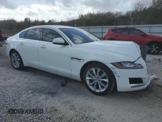 2018 Jaguar XF 25t Premium with VIN SAJBJ4FX1JCY59486, listed as a Copart auction lot 78463744 with 126,214 mi miles and Salvage Title. Bid and sale history available at carsss.com. Image 4.