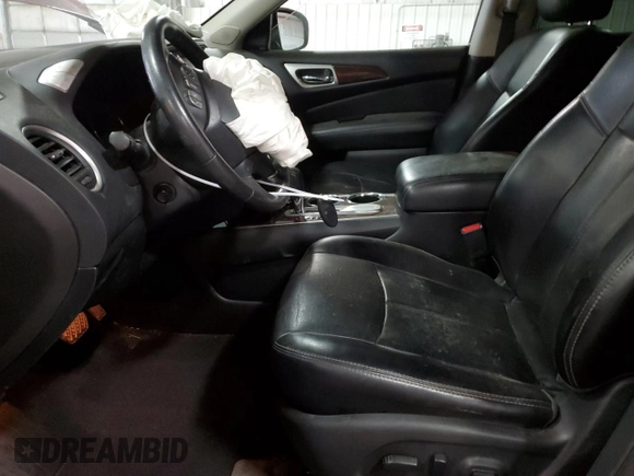 2015 Nissan Pathfinder Platinum with VIN 5N1AR2MN7FC670076, listed as a Copart auction lot 52498125 with 101,993 mi miles and Salvage title. Bid and sale history available at DreamBid. Image 7.