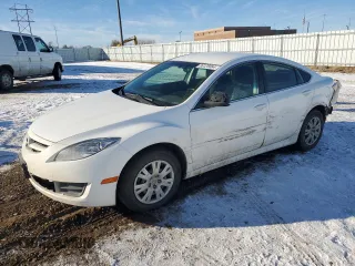 2009 Mazda 6 i Sport with VIN 1YVHP81H095M49173, listed as a Copart auction lot 86125864 with 152,056 mi miles and Salvage Title. Bid and sale history available at carsss.com. Image 1.