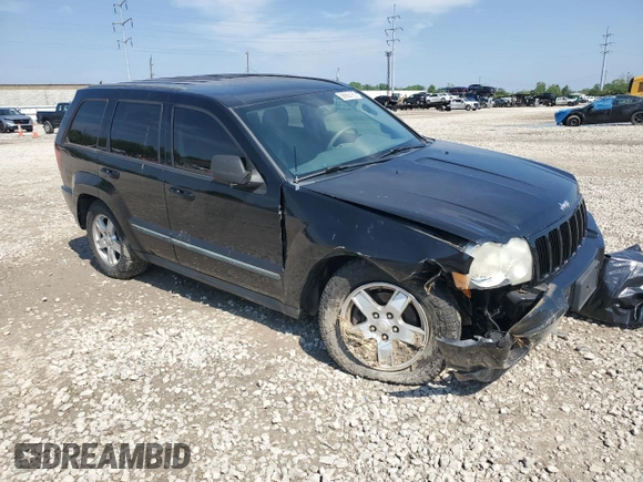 2007 Jeep Grand Cherokee Laredo z VIN 1J8GR48K17C668294, wystawiony jako Copart lot #56686165 z przebiegiem 245 172 mil mil oraz Szkoda całkowita • Salvage title. Historia ofert i sprzedaży dostępna na DreamBid. Obrazek 4.