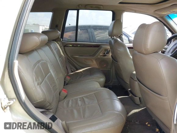 2001 Jeep Grand Cherokee Limited with VIN 1J4GW58N51C575036, listed as a IAAI auction lot 42573849 with 223,757 mi miles and . Bid and sale history available at DreamBid. Image 8.