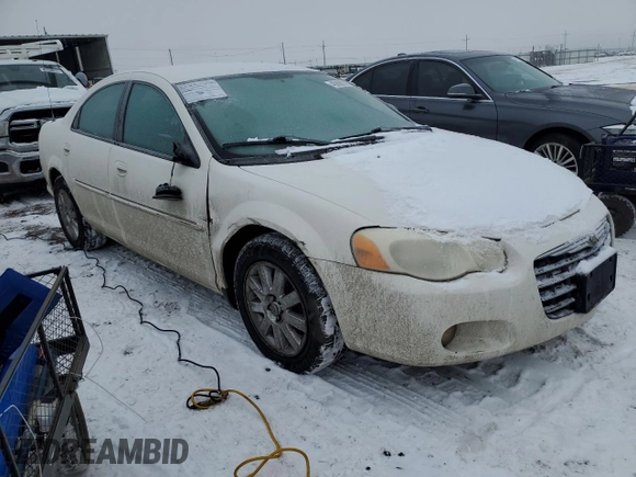 2005 Chrysler Sebring with VIN 1C3EL66R95N562516, listed as a Copart auction lot 45698335 with 120,929 mi miles and Salvage Title. Bid and sale history available at DreamBid. Image 4.