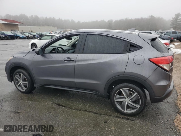 2022 Honda HR-V EX with VIN 3CZRU6H56NM729052, listed as a Copart auction lot 42861705 with 36,526 mi miles and Salvage Title. Bid and sale history available at DreamBid. Image 2.