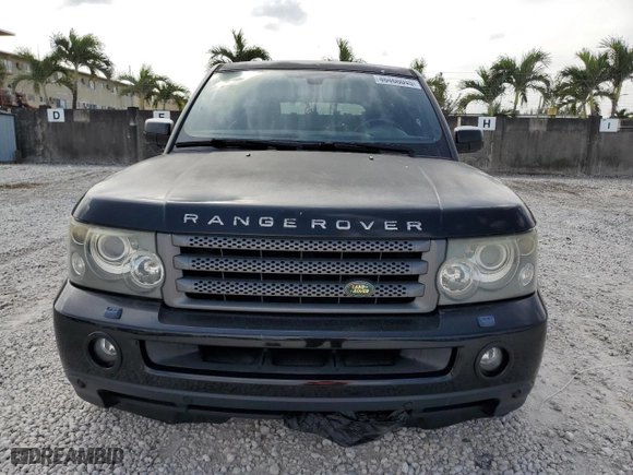 2008 Land Rover Range Rover Sport HSE with VIN SALSK25438A169549, listed as a Copart auction lot 46466045 with 158,424 mi miles and Salvage Title. Bid and sale history available at carsss.com. Image 5.