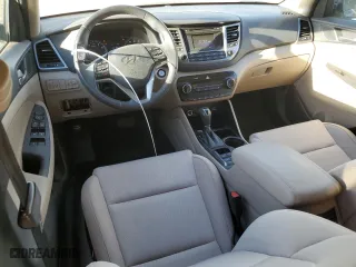 2017 Hyundai Tucson Value with VIN KM8J33A25HU455293, listed as a Copart auction lot 48824315 with 27,723 mi miles and Salvage Title. Bid and sale history available at carsss.com. Image 8.
