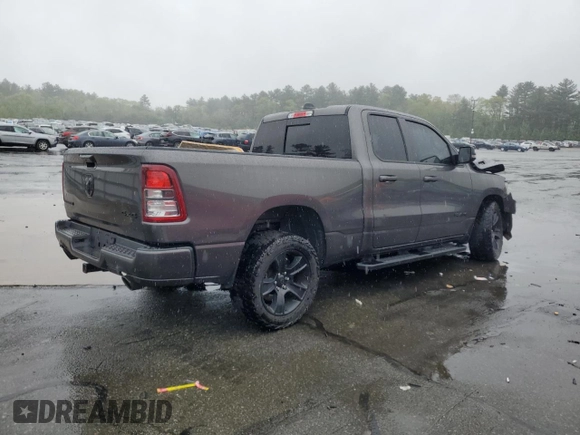 2022 Ram 1500 Big Horn with VIN 1C6SRFBT3NN133071, listed as a Copart auction lot 55748355 with Not provided miles and Salvage title. Bid and sale history available at DreamBid. Image 3.