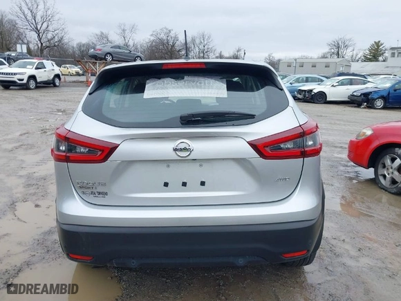 2020 Nissan Rogue Sport S with VIN JN1BJ1CWXLW365494, listed as a IAAI auction lot 41525748 with 24,974 mi miles. Bid and sale history available at carsss.com. Image 17.
