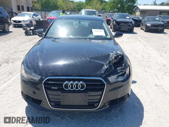 2013 Audi A6 3.0T Premium Plus with VIN WAUGGAFC5DN008487, listed as a IAAI auction lot 42043992 with 168,849 mi miles. Bid and sale history available at carsss.com. Image 12.
