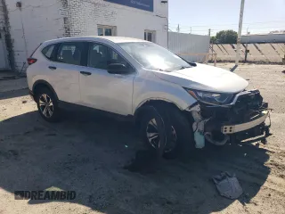 2020 Honda CR-V LX with VIN 5J6RW2H23LL017833, listed as a Copart auction lot 53199655 with 0 mi miles and Salvage Title. Bid and sale history available at carsss.com. Image 4.