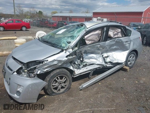2011 Toyota Prius I with VIN JTDKN3DU4B5331470, listed as a IAAI auction lot 42012113 with 1 mi miles. Bid and sale history available at carsss.com. Image 2.