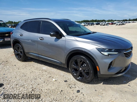 2022 Buick Envision Preferred with VIN LRBAZLR49ND020277, listed as a Copart auction lot 69142684 with 47,106 mi miles and Non Repairable. Bid and sale history available at DreamBid. Image 4.