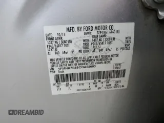 2012 Ford Explorer with VIN 1FMHK7B86CGA55603, listed as a Copart auction lot 54151925 with 217,964 mi miles and Salvage title. Bid and sale history available at DreamBid. Image 13.