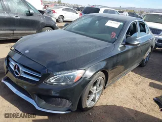 2015 Mercedes-Benz C-Class C 300 Luxury with VIN 55SWF4KB0FU026332, listed as a IAAI auction lot 41634926 with 87,317 mi miles. Bid and sale history available at carsss.com. Image 16.
