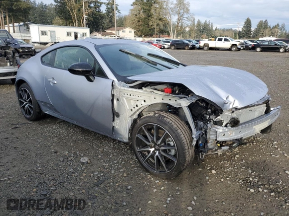 2024 Toyota 86 with VIN JF1ZNBB19R9760940, listed as a Copart auction lot 83698454 with 36 mi miles and Salvage Title. Bid and sale history available at DreamBid. Image 4.