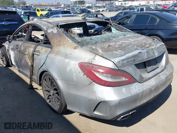 2017 Mercedes-Benz CLS 63 S AMG with VIN WDDLJ7GB4HA193551, listed as a IAAI auction lot 42014021 with Not provided miles and . Bid and sale history available at DreamBid. Image 3.