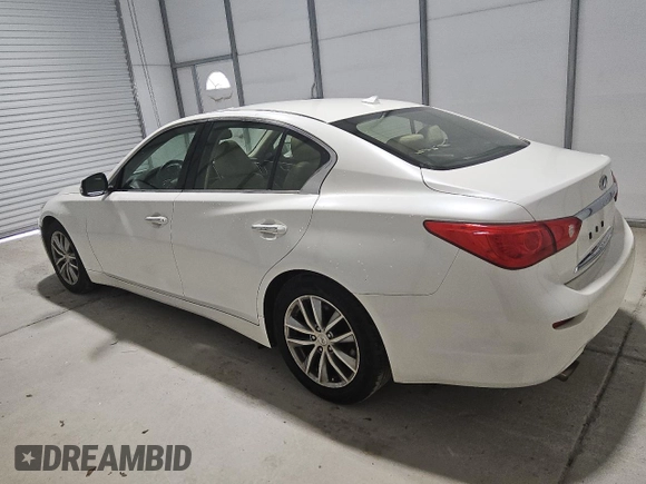 2017 Infiniti Q50 Premium with VIN JN1EV7AP7HM738106, listed as a Copart auction lot 62123205 with 150,516 mi miles and Clean title. Bid and sale history available at DreamBid. Image 2.