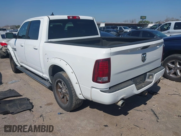 2014 Ram 1500 Sport with VIN 1C6RR6MTXES430058, listed as a IAAI auction lot 41601389 with 282,485 mi miles and . Bid and sale history available at DreamBid. Image 3.