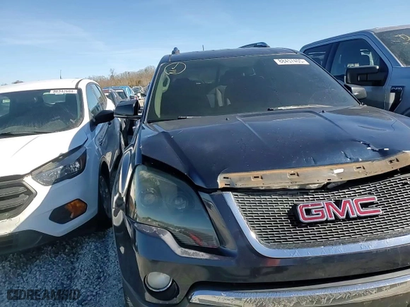 2007 GMC Acadia SLE with VIN 1GKER13727J107294, listed as a Copart auction lot 88457405 with 171,149 mi miles and Salvage Title. Bid and sale history available at carsss.com. Image 12.