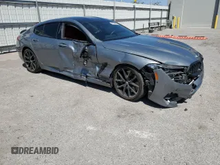 2025 BMW 8 Series M850i with VIN WBAGV8C02SCS15792, listed as a Copart auction lot 47324855 with 3,962 mi miles and Salvage Title. Bid and sale history available at carsss.com. Image 4.