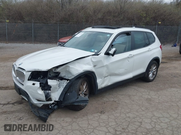 2014 BMW X3 xDrive28i with VIN 5UXWX9C51E0D28246, listed as a IAAI auction lot 41901264 with 177,651 mi miles and . Bid and sale history available at DreamBid. Image 2.