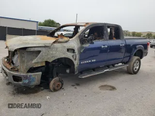 2017 Nissan Titan Pro-4X z VIN 1N6BA1F48HN538284, wystawiony jako Copart lot #58839655 z przebiegiem Nie podano mil oraz Nie do naprawy • Non repairable. Historia ofert i sprzedaży dostępna na DreamBid. Obrazek 1.