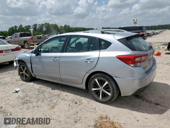 2020 Subaru Impreza Premium with VIN 4S3GTAD65L3709679, listed as a Copart auction lot 61645765 with 65,146 mi miles and Salvage title. Bid and sale history available at DreamBid. Image 2.