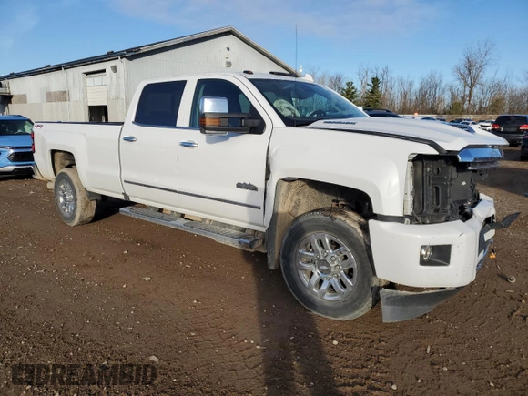 2019 Chevrolet Silverado 3500HD High Country with VIN 1GC4KYEY9KF162363, listed as a Copart auction lot 80116564 with 262,454 mi miles and Non Repairable. Bid and sale history available at carsss.com. Image 4.