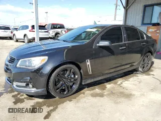 2015 Chevrolet SS with VIN 6G3F15RW7FL112252, listed as a Copart auction lot 70494334 with 45,340 mi miles and Salvage Title. Bid and sale history available at carsss.com. Image 1.