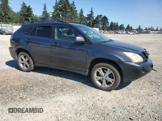 2006 Lexus RX 400h with VIN JTJHW31U760043471, listed as a Copart auction lot 63838445 with 226,415 mi miles and Salvage title. Bid and sale history available at DreamBid. Image 4.