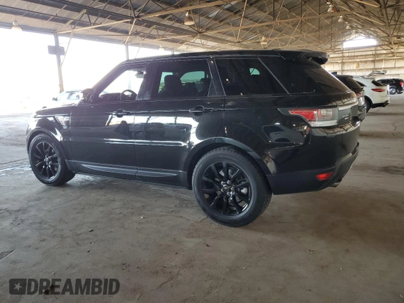 2014 Land Rover Range Rover Sport HSE with VIN SALWR2WFXEA502192, listed as a Copart auction lot 53906765 with 83,136 mi miles and Clean Title. Bid and sale history available at carsss.com. Image 2.
