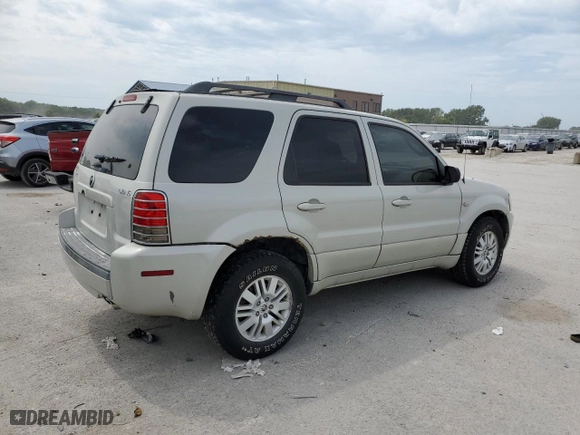 2007 Mercury Mariner Luxury with VIN 4M2YU91117KJ17436, listed as a Copart auction lot 68619844 with 249,918 mi miles and Salvage Title. Bid and sale history available at carsss.com. Image 3.