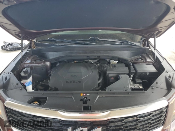 2022 Kia Telluride SX with VIN 5XYP54HC7NG281592, listed as a Copart auction lot 61362775 with 30,821 mi miles and Salvage title. Bid and sale history available at DreamBid. Image 12.