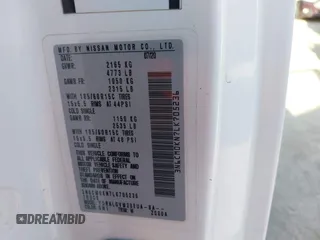 2020 Nissan NV200 S с VIN 3N6CM0KN7LK705236, выставлен на аукционе IAAI как лот 42051991 с пробегом 153 735 миль миль и . История ставок и продаж доступна на DreamBid. Изображение 9.