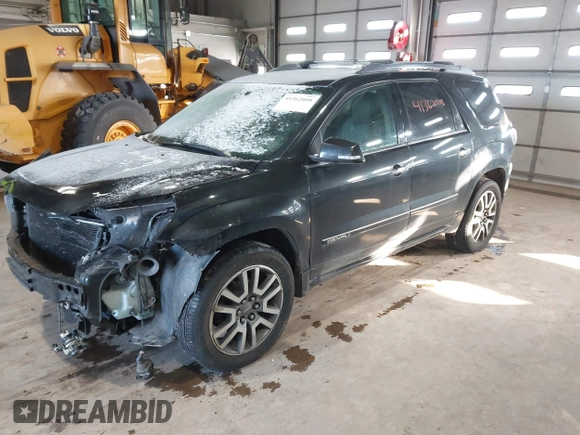 2014 GMC Acadia Denali with VIN 1GKKRTKDXEJ294660, listed as a IAAI auction lot 41362008 with 144,174 mi miles. Bid and sale history available at carsss.com. Image 2.