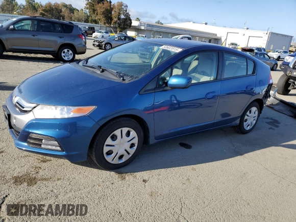 2013 Honda Insight with VIN JHMZE2H3XDS005377, listed as a Copart auction lot 50602815 with 112,177 mi miles and Salvage title. Bid and sale history available at DreamBid. Image 1.