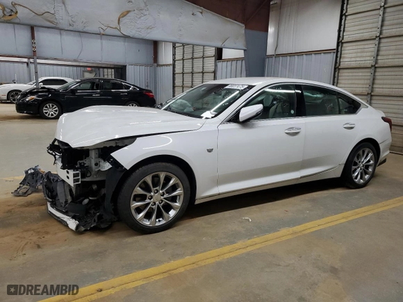 2022 Cadillac CT5 Premium Luxury with VIN 1G6DN5RK0N0118239, listed as a Copart auction lot 88037475 with 14,668 mi miles and Salvage Title. Bid and sale history available at carsss.com. Image 1.