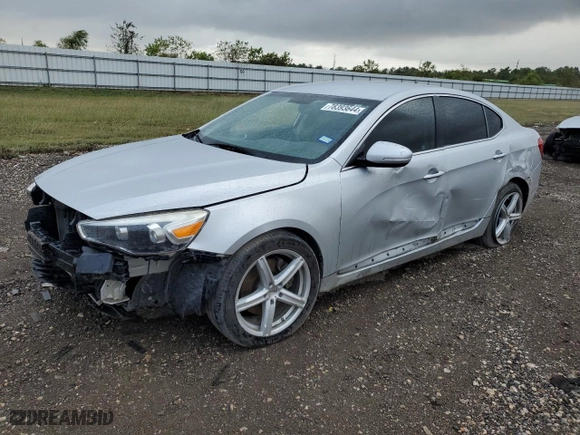 2016 Kia Cadenza with VIN KNALN4D74G5215324, listed as a Copart auction lot 78393644 with 68,191 mi miles and Salvage Title. Bid and sale history available at carsss.com. Image 1.