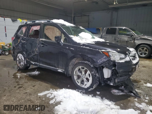 2017 Subaru Forester Touring with VIN JF2SJAWC7HH504086, listed as a Copart auction lot 44129835 with 104,970 mi miles and Salvage Title. Bid and sale history available at DreamBid. Image 4.