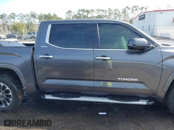 2022 Toyota Tundra Limited with VIN 5TFJA5AB7NX011302, listed as a IAAI auction lot 41400983 with 93,747 mi miles and . Bid and sale history available at DreamBid. Image 13.