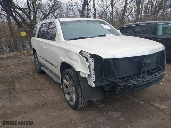 2015 Cadillac Escalade Premium with VIN 1GYS4CKJ0FR296009, listed as a IAAI auction lot 41168793 with 176,073 mi miles. Bid and sale history available at carsss.com. Image 1.