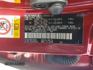 2015 Lexus NX 200t z VIN JTJYARBZ2F2019823, wystawiony jako Copart lot #52645325 z przebiegiem 134 294 mil mil oraz Szkoda całkowita • Salvage title. Historia ofert i sprzedaży dostępna na DreamBid. Obrazek 14.
