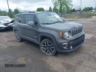 2019 Jeep Renegade Limited with VIN ZACNJBD12KPJ94204, listed as a IAAI auction lot 42322300 with 51,636 mi miles and . Bid and sale history available at DreamBid. Image 1.