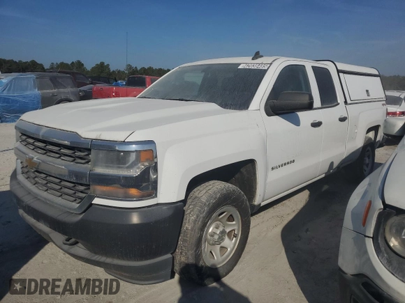 2016 Chevrolet Silverado 1500 Work Truck with VIN 1GCVKNEC6GZ144710, listed as a Copart auction lot 42038485 with 144,562 mi miles and Clean Title. Bid and sale history available at carsss.com. Image 1.