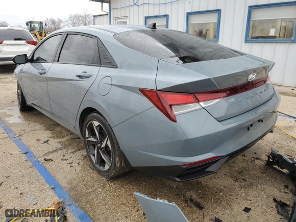 2023 Hyundai Elantra SEL with VIN KMHLS4AG1PU409617, listed as a Copart auction lot 48120305 with 36,682 mi miles and Salvage Title. Bid and sale history available at carsss.com. Image 2.