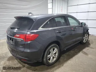 2015 Acura RDX Tech Pkg with VIN 5J8TB4H52FL025764, listed as a Copart auction lot 49716525 with 126,005 mi miles and Salvage Title. Bid and sale history available at carsss.com. Image 3.