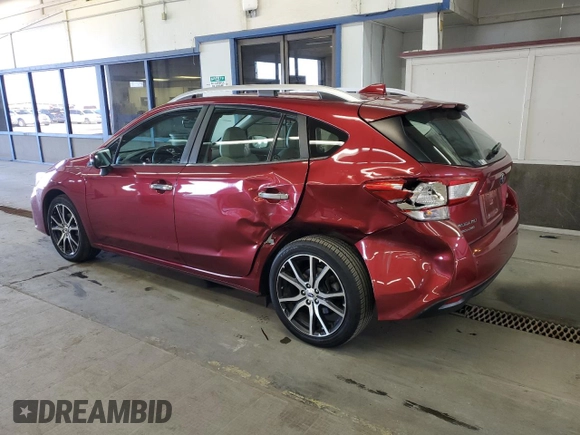 2018 Subaru Impreza Limited with VIN 4S3GTAU6XJ3719783, listed as a Copart auction lot 48062565 with 75,515 mi miles and Salvage title. Bid and sale history available at DreamBid. Image 2.