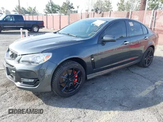 2017 Chevrolet SS with VIN 6G3F15RW0HL300470, listed as a IAAI auction lot 41425680 with 57,576 mi miles. Bid and sale history available at carsss.com. Image 2.